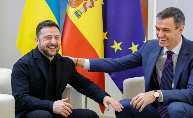 Miliard euro dla Kijowa. Sanchez obiecuje, że Ukraina będzie w centrum uwagi