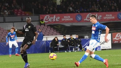 Milik goni Piątka. Napoli wygrywa z Sampdorią