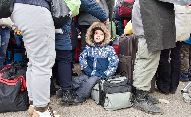 Milion dzieci uciekło z Ukrainy przed wojną
