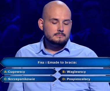 "Milionerzy": Pytanie o braci Waglewskich za 10 tys. zł