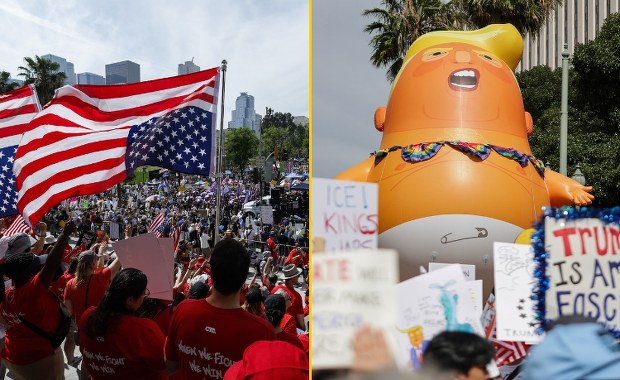 ​Miliony Amerykanów na ulicach. Masowe protesty przeciwko Donaldowi Trumpowi