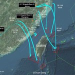 Militarne zastraszanie Tajwanu – chińskie rakiety przelatują nad wyspą