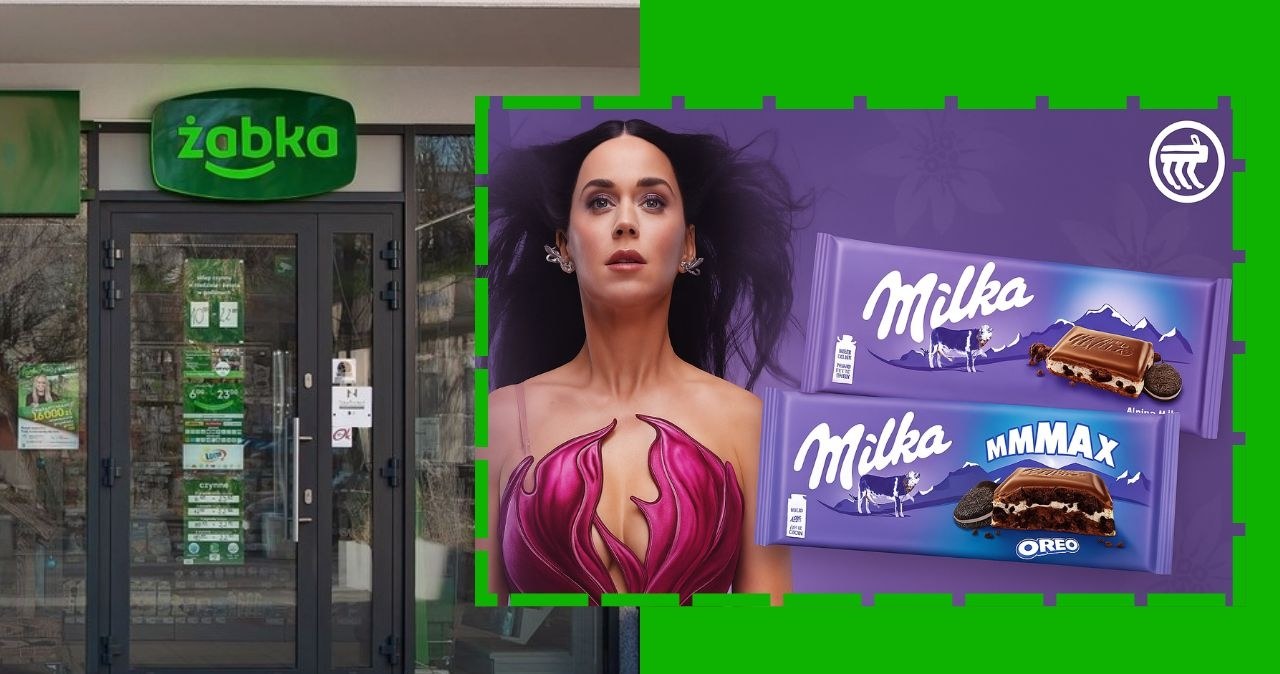 Milka MMMAX i Katy Perry x Żabka /Żabka /INTERIA.PL