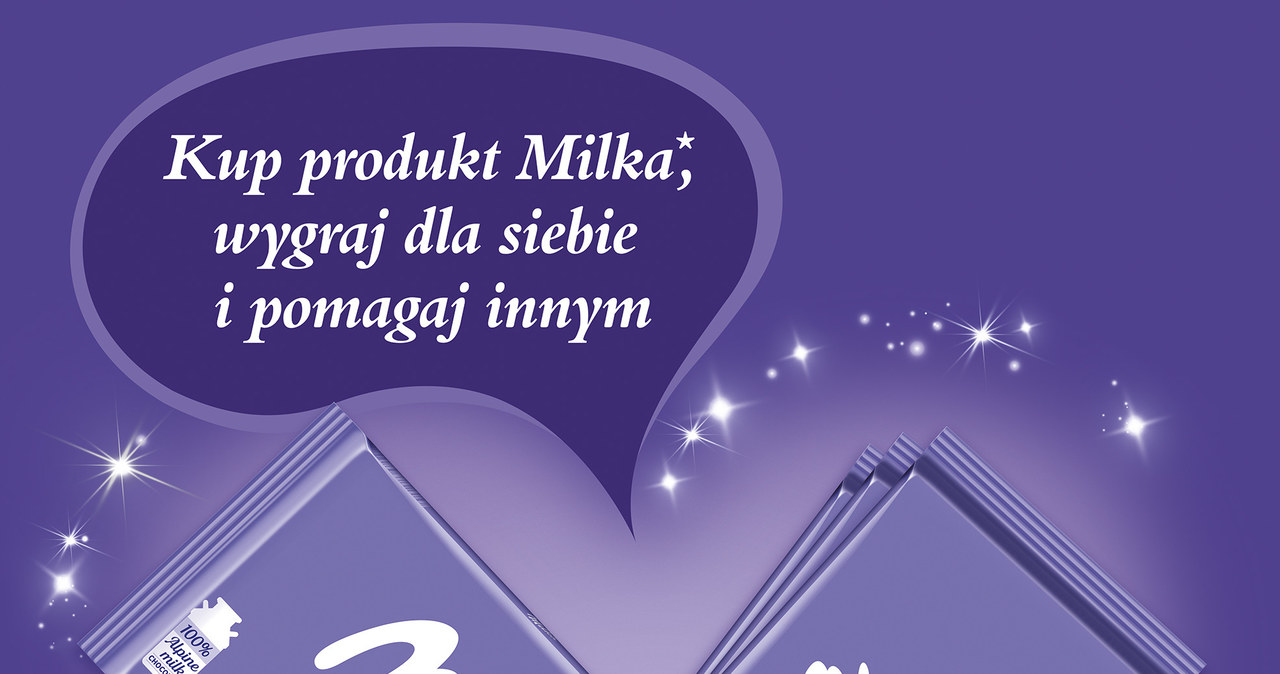 Milka rusza z kampanią "Czas delikatności" i wyjątkową loterią "Wygrywaj i pomagaj z Milką" /INTERIA.PL/materiały prasowe