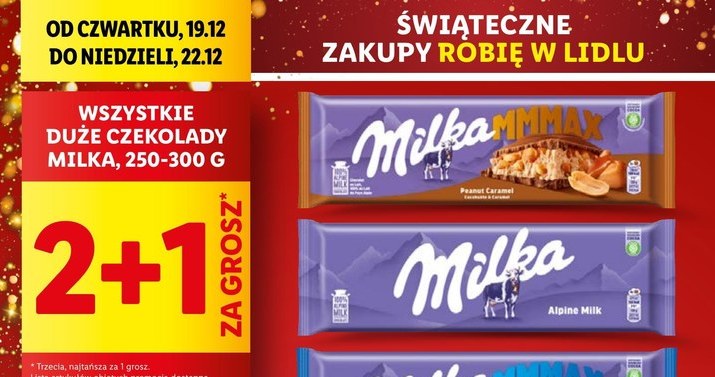 Milka za grosz? Lidl ma najlepszą słodką okazję! /Lidl /INTERIA.PL