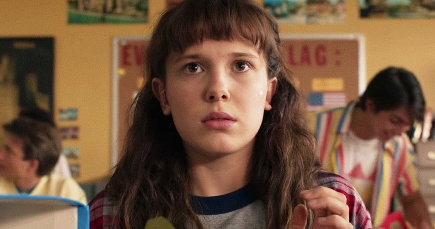 Millie Bobby Brown w czwartym sezonie "Stranger Things" /materiały prasowe