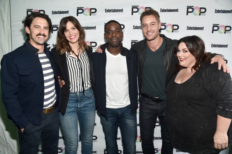 Milo Ventimiglia, Mandy Moore, Sterling K. Brown, Justin Hartley, Chrissy Metz /Alberto E. Rodriquez /Getty Images