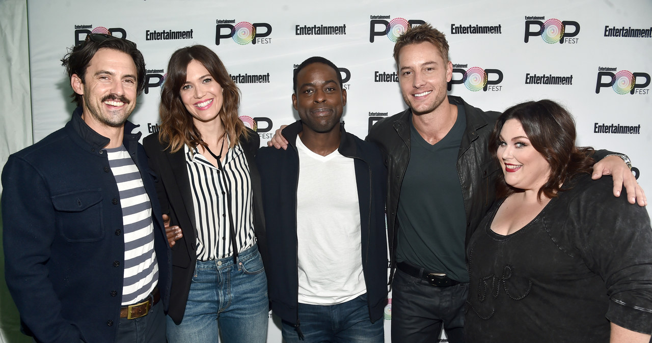 Milo Ventimiglia, Mandy Moore, Sterling K. Brown, Justin Hartley, Chrissy Metz /Alberto E. Rodriquez /Getty Images