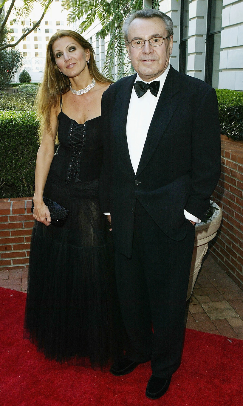 Miloš Forman z żoną Martiną Zborilovą /Mark Mainz /Getty Images