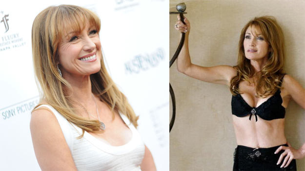 Mimo 62 lat Jane Seymour nadal zachwyca smukłą sylwetką - fot. Angela Weiss /Getty Images/Flash Press Media