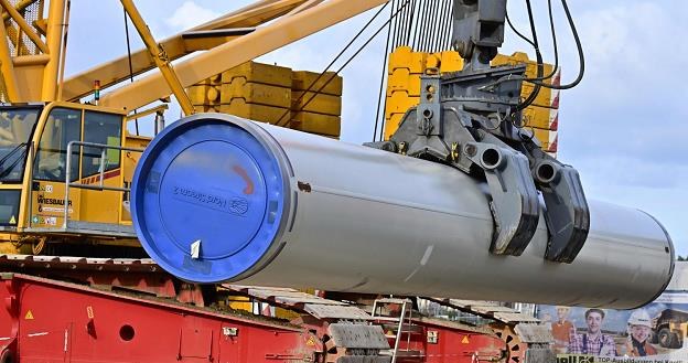 Mimo krytyki budowa gazociągu Nord Stream 2 idzie do przodu /AFP