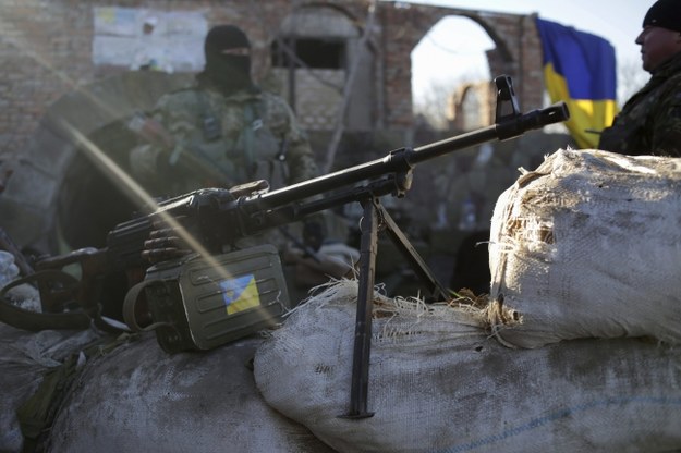 Mimo rozejmu, obowiązującego teoretycznie od północy z 14 na 15 lutego, separatyści zajęli miasto Debalcewe, z którego wycofały się siły ukraińskie /ANASTASIA VLASOVA /PAP/EPA