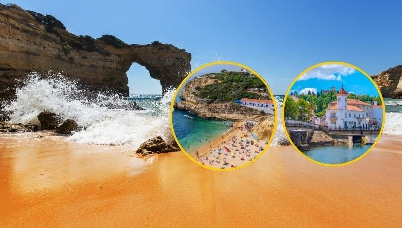 Mimo różnych uciążliwości na plażach w Portugalii trwają „turystyczne żniwa” /Shutterstock