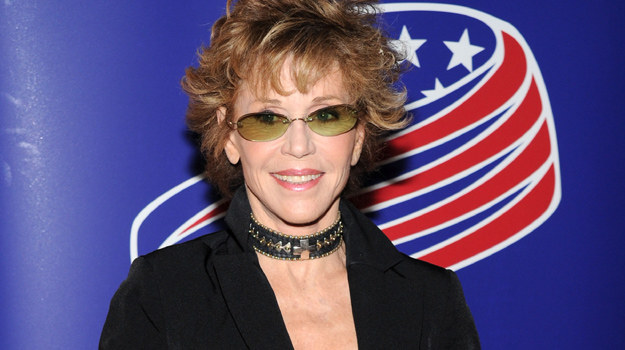 Mimo że jest już po 70., Jane Fonda wciąż zachwyca wspaniałą figurą / fot. Bryan Bedder /Getty Images/Flash Press Media