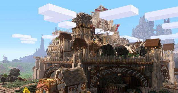 Minecraft - jedna z grafik prezentowanych na stronie http://deadendthrills.com /