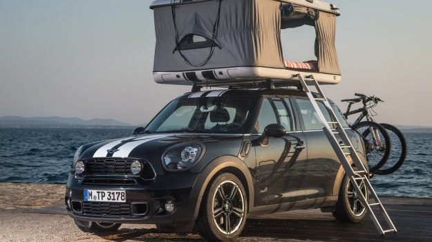 Wakacyjne Mini Countryman All4 Camp Mobilna Interia W Interiapl