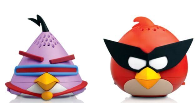 Mini głośniki Angry Birds od Gear4 /