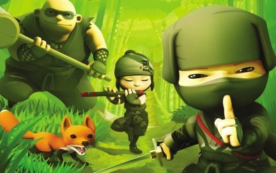 Mini Ninjas - fragment okładki z gry /INTERIA.PL