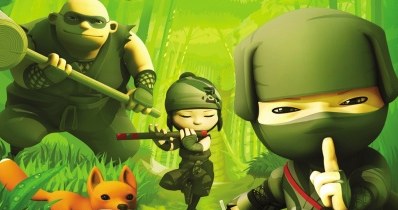 Mini Ninjas - fragment okładki z gry /INTERIA.PL