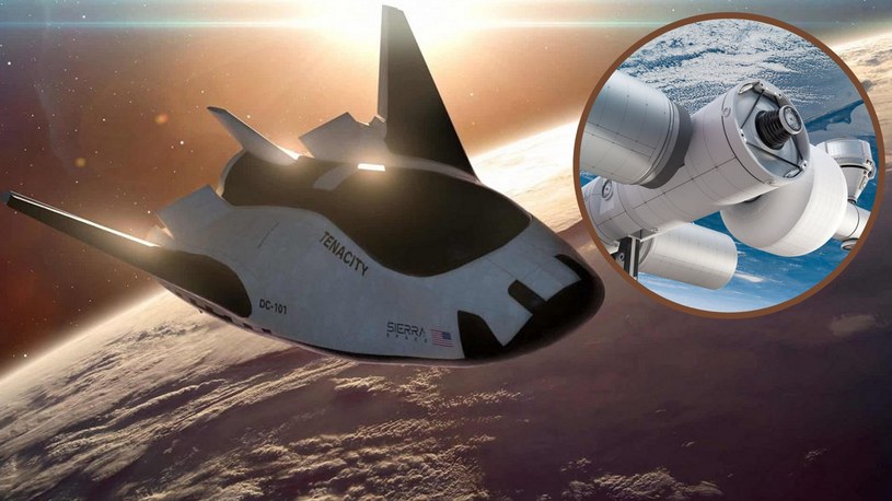 Mini-wahadłowiec Dream Chaser Tenacity od firmy Sierra Space /materiały prasowe