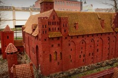 Miniatura zamku krzyżackiego