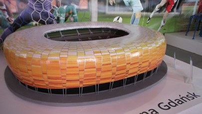 Miniatury stadionów na Euro w łódzkiej Manufakturze