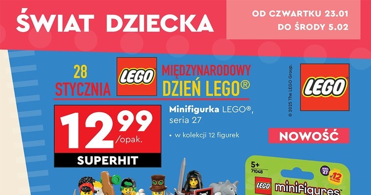 Minifigurki i pojemniki LEGO w Biedronce /Biedronka /INTERIA.PL