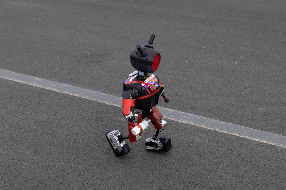 Minirobot - ulubieniec publiczności /ANDRES MARTINEZ CASARES /PAP/EPA