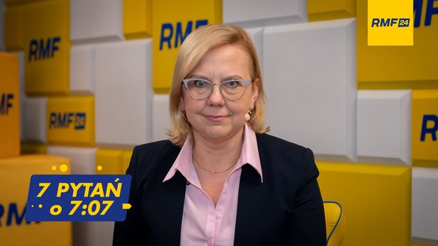 Minister Anna Moskwa /Michał Dukaczewski /RMF FM
