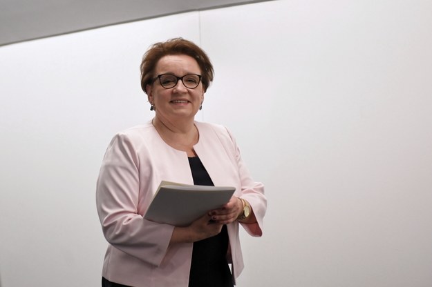 Minister Anna Zalewska / 	Radek Pietruszka   /PAP