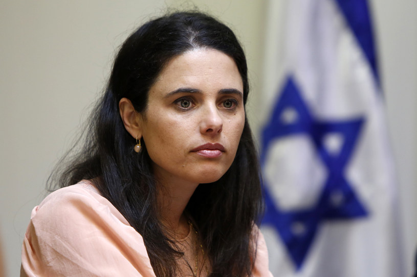 Minister Ayelet Shaked wywodzi się z ultra-nacjonalistycznego ugrupowania Żydowski Dom /GALI TIBBON /AFP