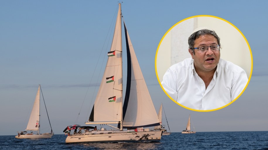 ​"Powinni trafić do więzienia". Izraelski minister o uczestnikach misji do Strefy Gazy