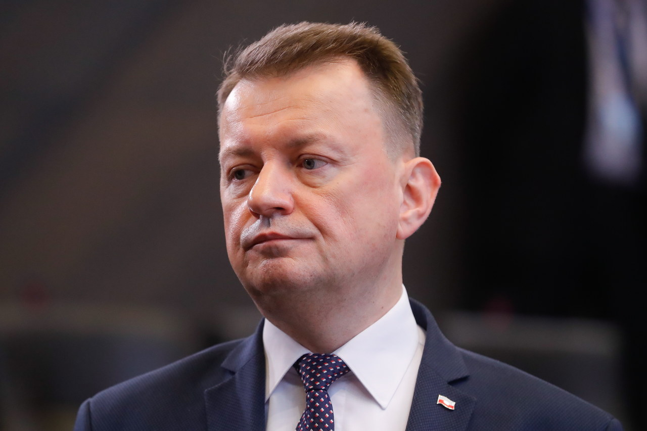 Minister Błaszczak przedstawił w siedzibie NATO projekt misji pokojowej na Ukrainie