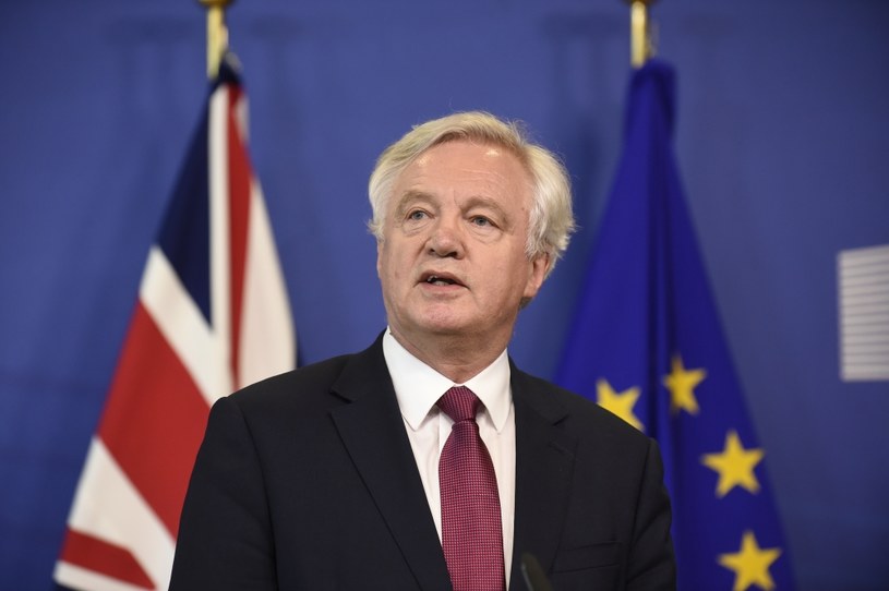 Minister do spraw brexitu David Davis /JOHN THYS / AFP /AFP