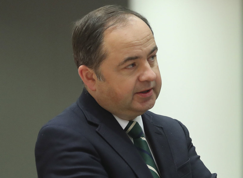 Minister ds. europejskich Konrad Szymański /OLIVIER HOSLET /PAP/EPA