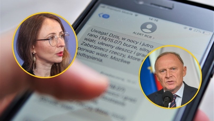 Minister Dziemianowicz-Bąk i wiceminister Mroczek rozwiewają wątpliwości ws. poprawnego zachowania w przypadku zagrożenia /PAP/Jarek Praszkiewicz/Marcin Obara/Shutterstock /