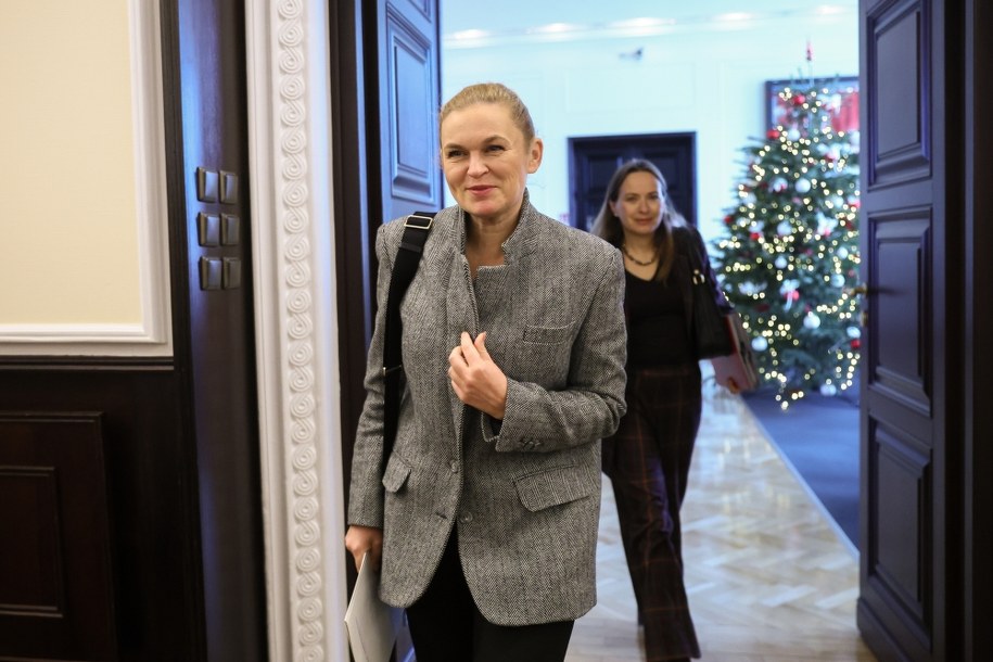 Minister edukacji Barbara Nowacka /Leszek Szymański /PAP