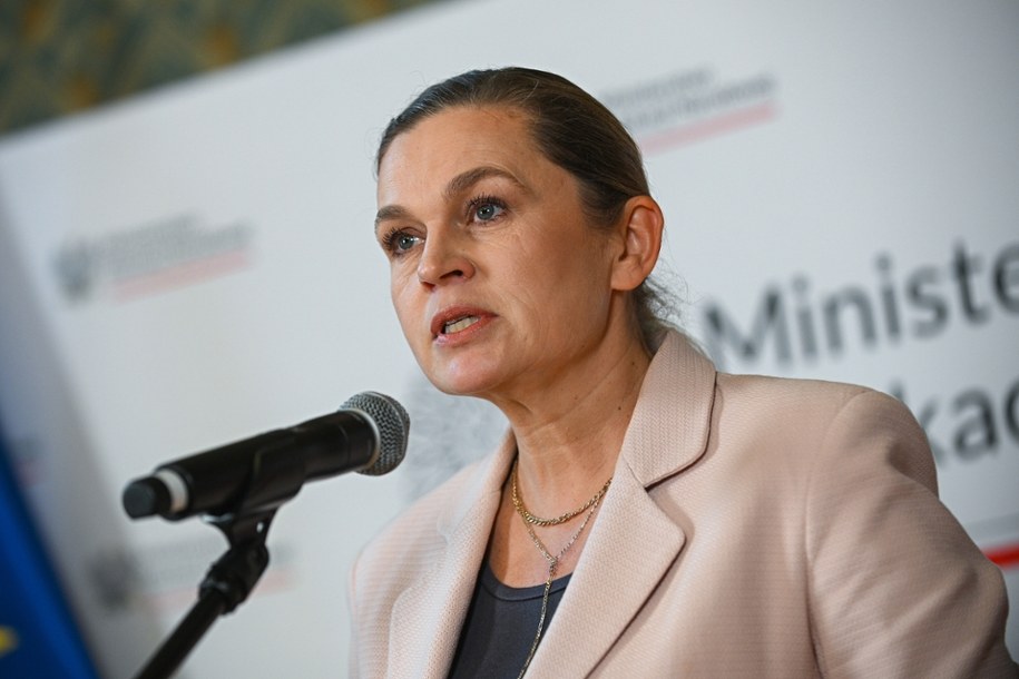 Minister edukacji Barbara Nowacka /Marcin Obara /PAP