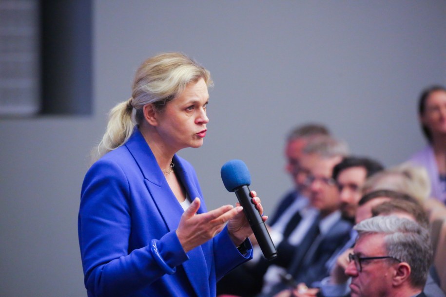 Minister edukacji Barbara Nowacka /Tomasz Waszczuk /PAP