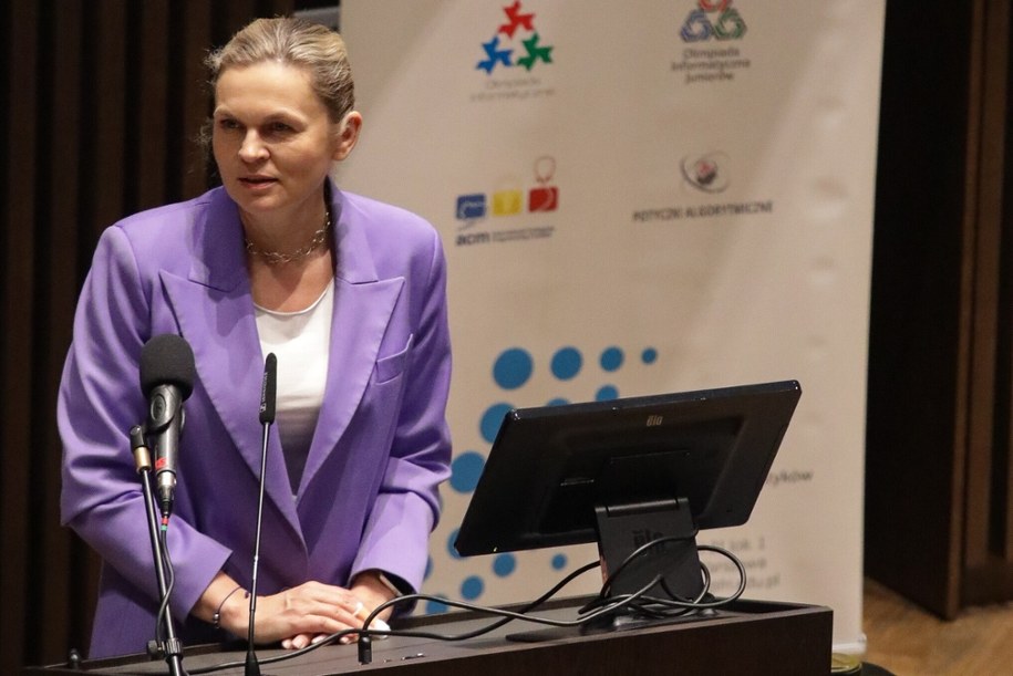 Minister edukacji Barbara Nowacka / 	Tomasz Gzell    /PAP