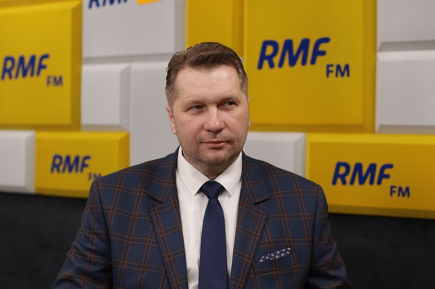 Minister edukacji i nauki Przemysław Czarnek /Karolina Bereza /RMF FM