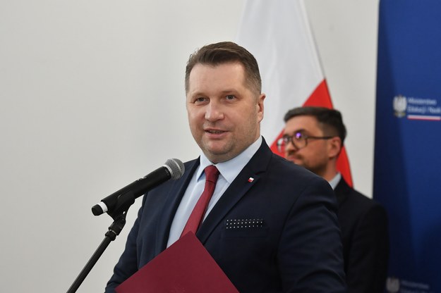 Minister edukacji i nauki Przemysław Czarnek /Andrzej Lange /PAP