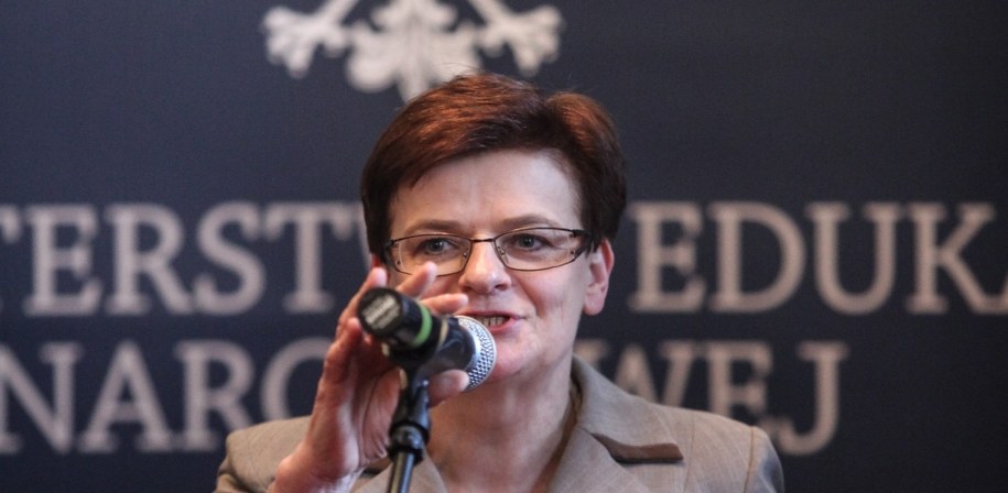 Minister edukacji Krystyna Szumilas /Jakub Kaminski /PAP