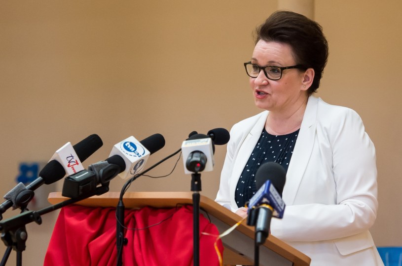 Minister edukacji narodowej Anna Zalewska /Maciej Kulczyński /PAP