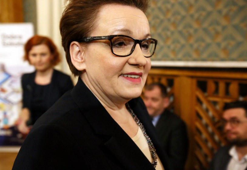 Minister edukacji narodowej Anna Zalewska /Leszek Szymański /PAP