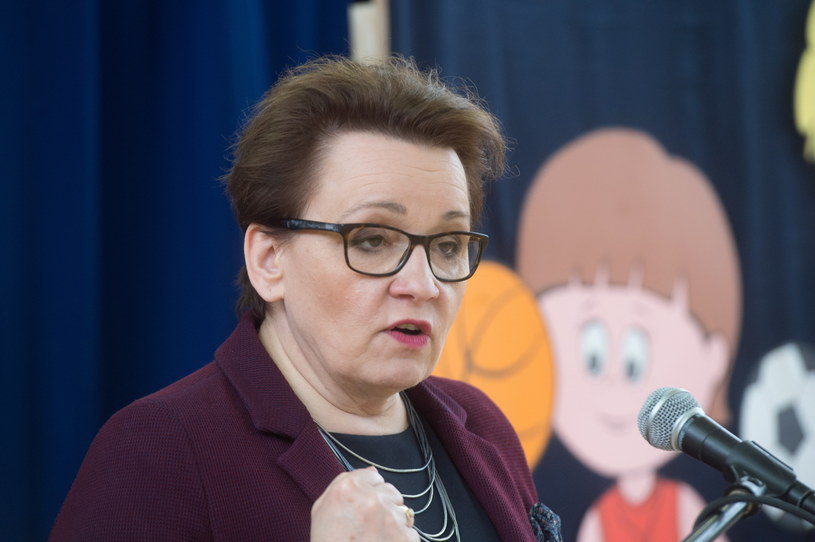Minister edukacji narodowej Anna Zalewska /Grzegorz Michałowski /PAP