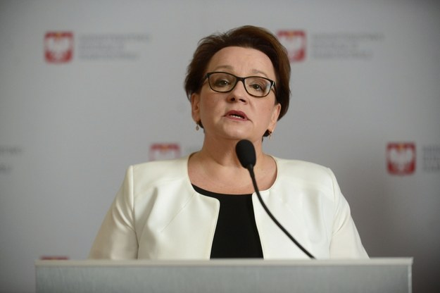 Minister edukacji narodowej Anna Zalewska / 	Jakub Kamiński    /PAP