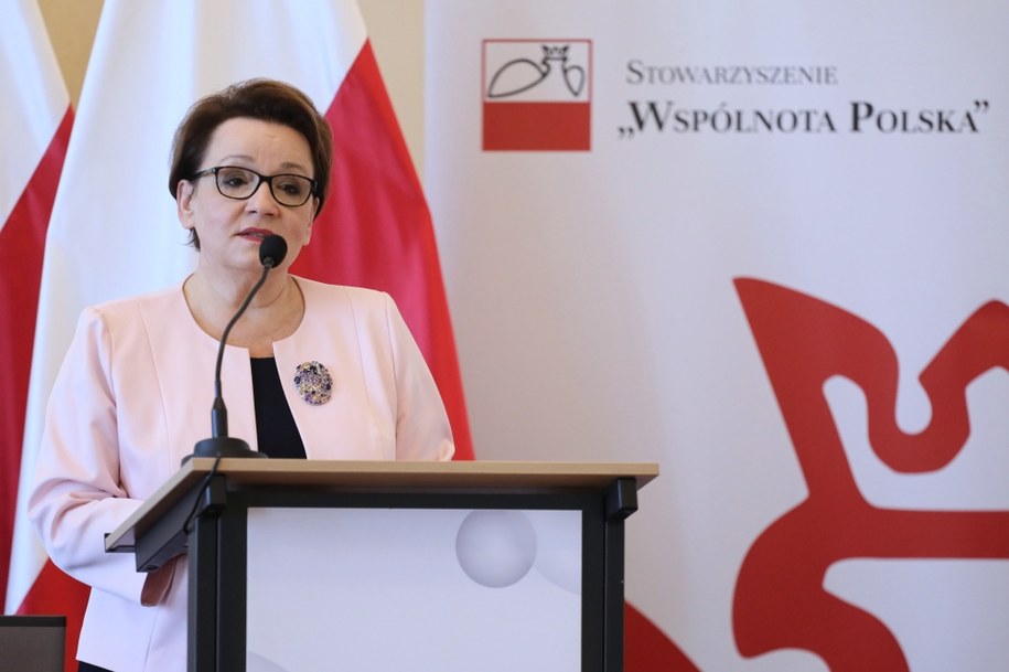 Minister edukacji narodowej Anna Zalewska /Paweł Supernak /PAP