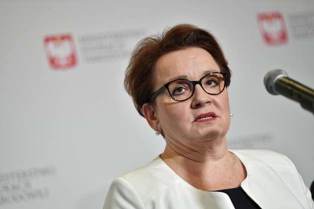 Minister edukacji narodowej Anna Zalewska /Bartłomiej  Zborowski /PAP
