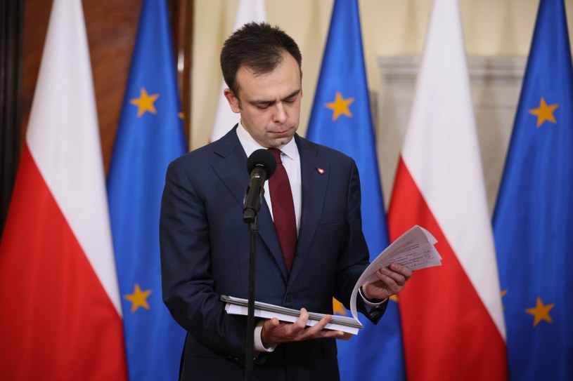 Minister finansów Andrzej Domański przedstawił założenia projektu budżetu państwa na 2024 rok / 	Leszek Szymański    /PAP